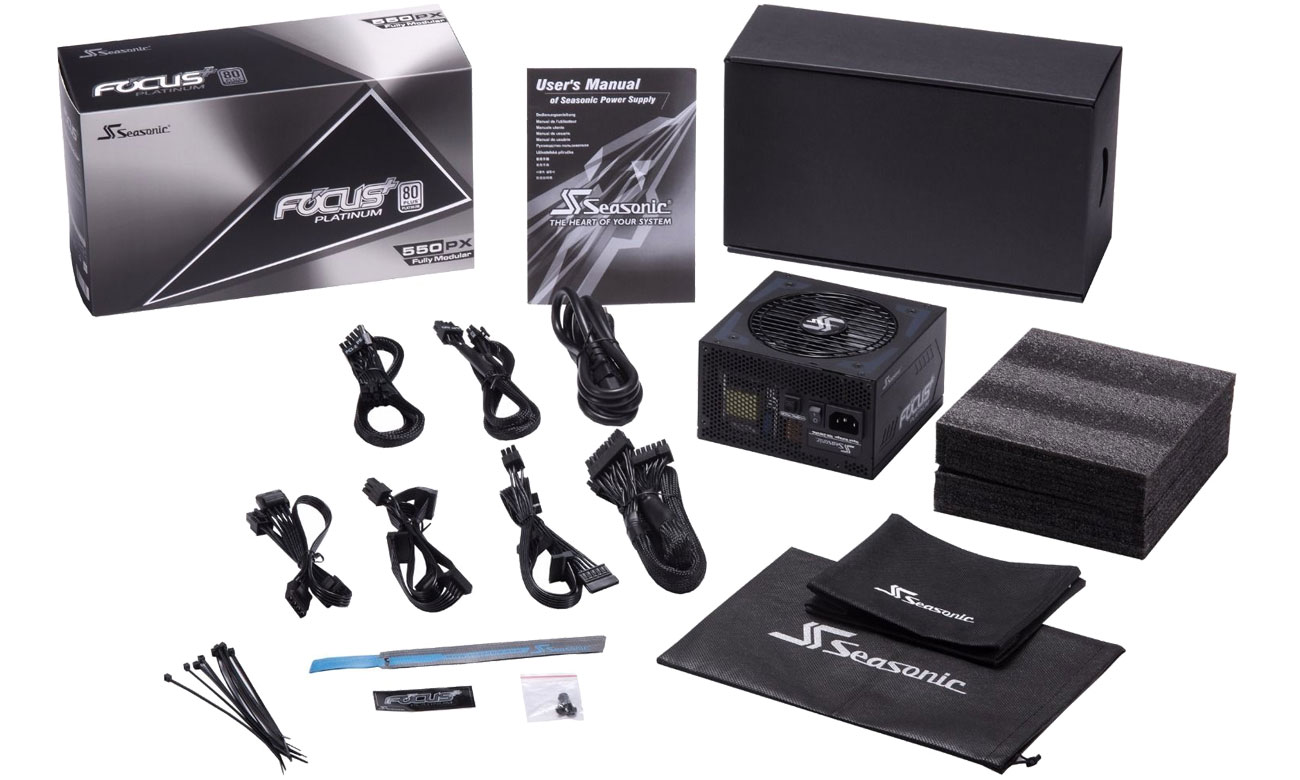 Seasonic FOCUS Plus 550W Focus+ 80 Plus Platinum BOX