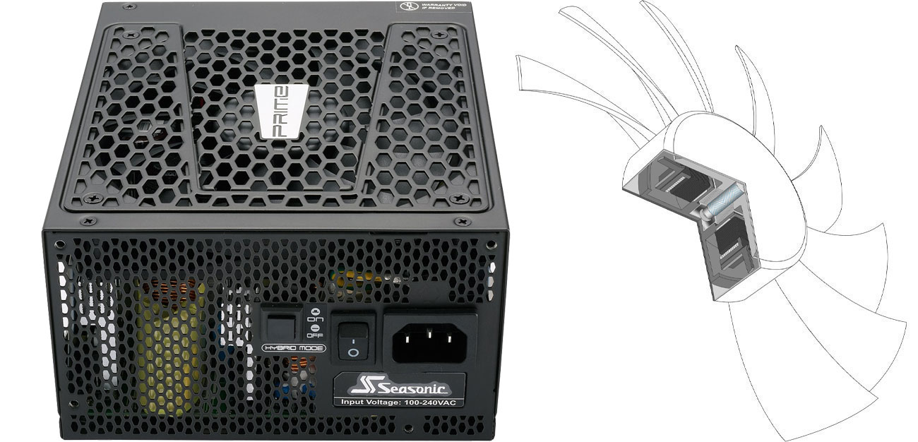 Zasilacz Seasonic 650W Prime 80 Plus Platinum Wentylator 135mm