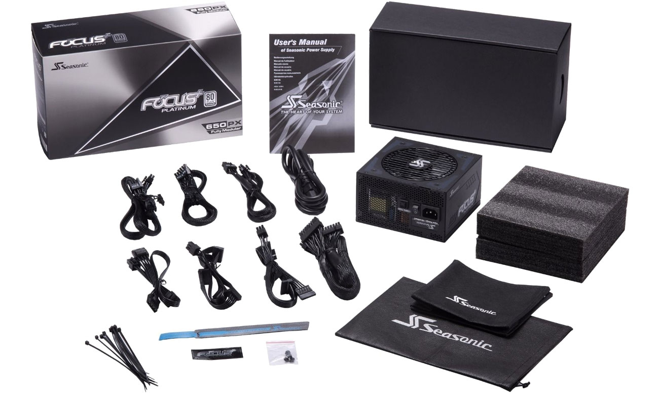 Seasonic FOCUS Plus 650W Focus+ 80 Plus Platinum BOX