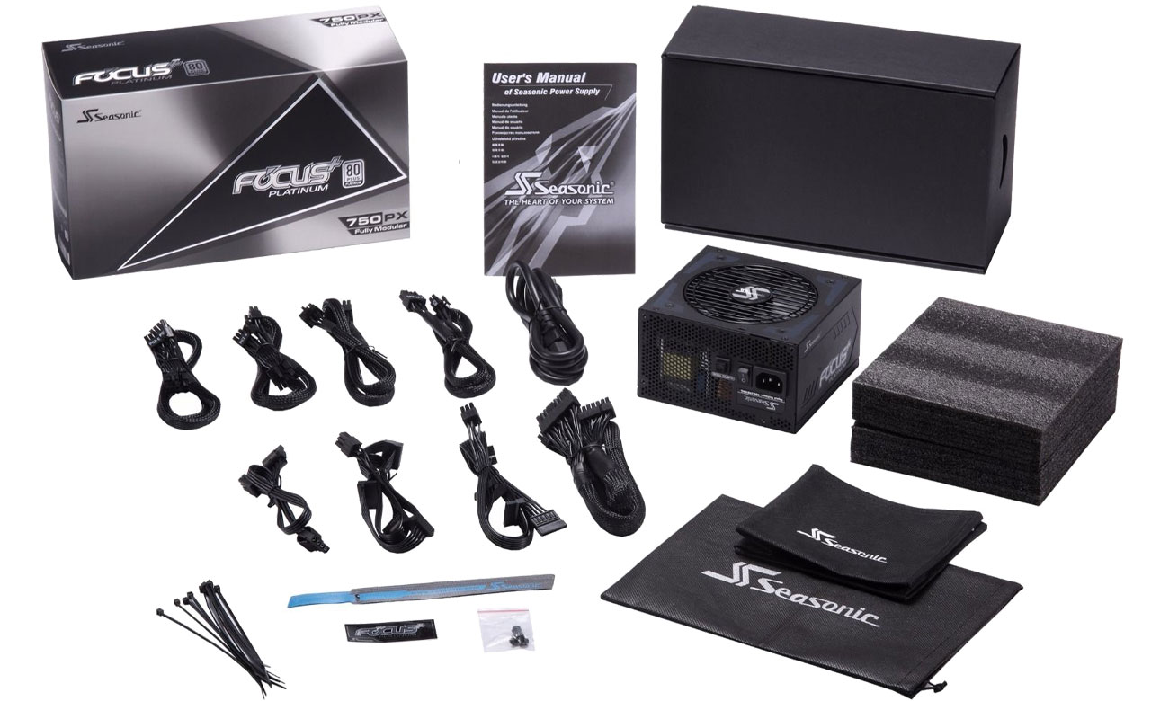 Seasonic FOCUS Plus 750W Focus+ 80 Plus Platinum BOX