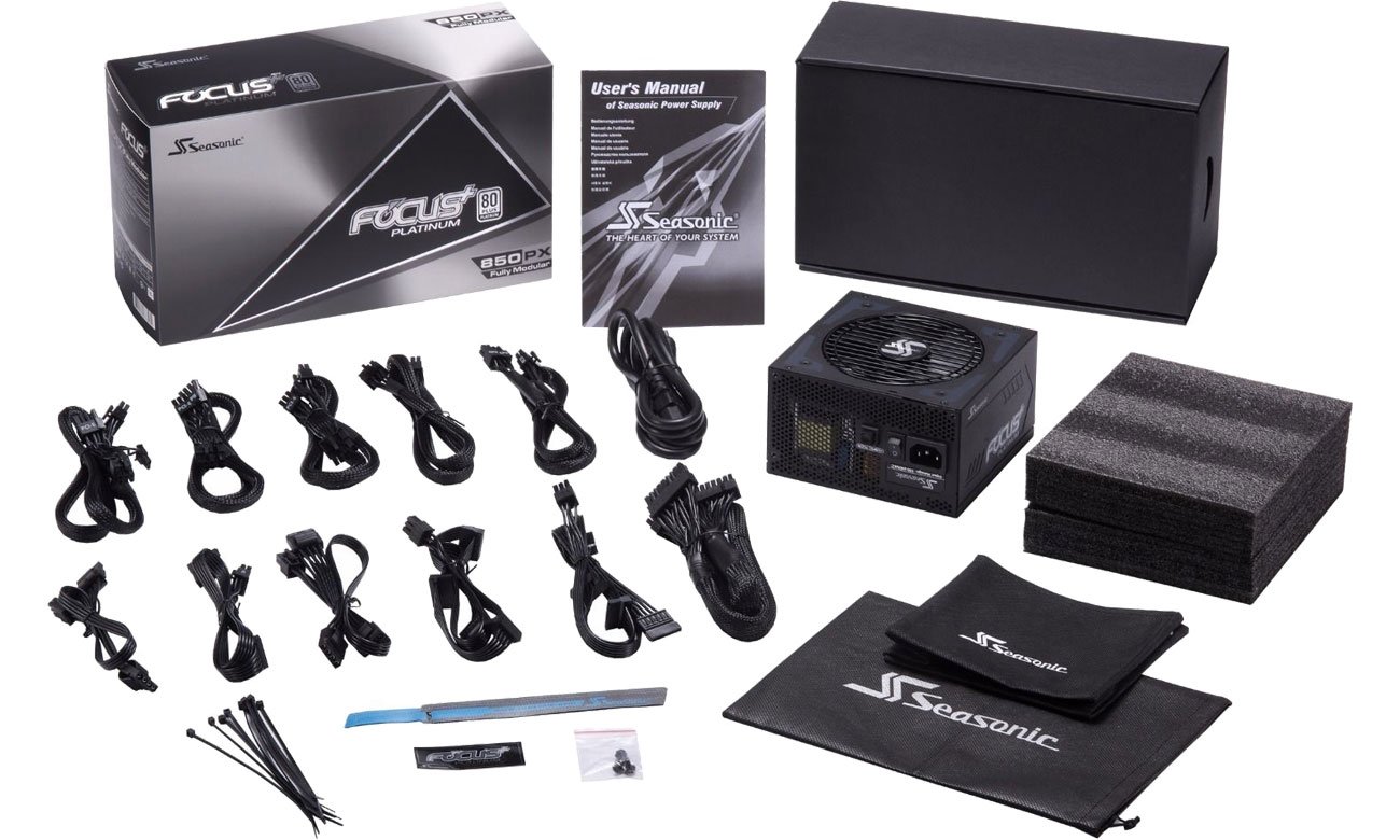 Seasonic FOCUS Plus 850W Focus+ 80 Plus Platinum BOX