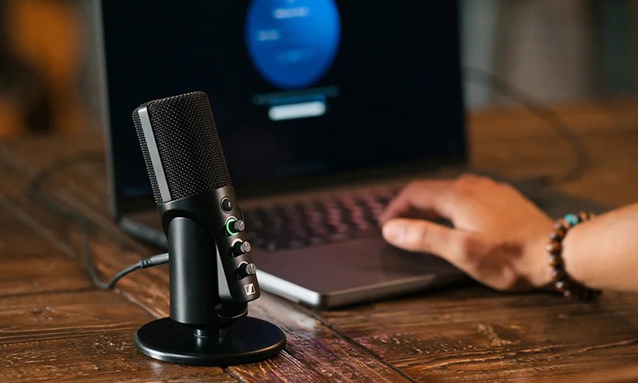 Mikrofon streamingowy Sennheiser Profile USB - Możliwość regulowania nachylenia