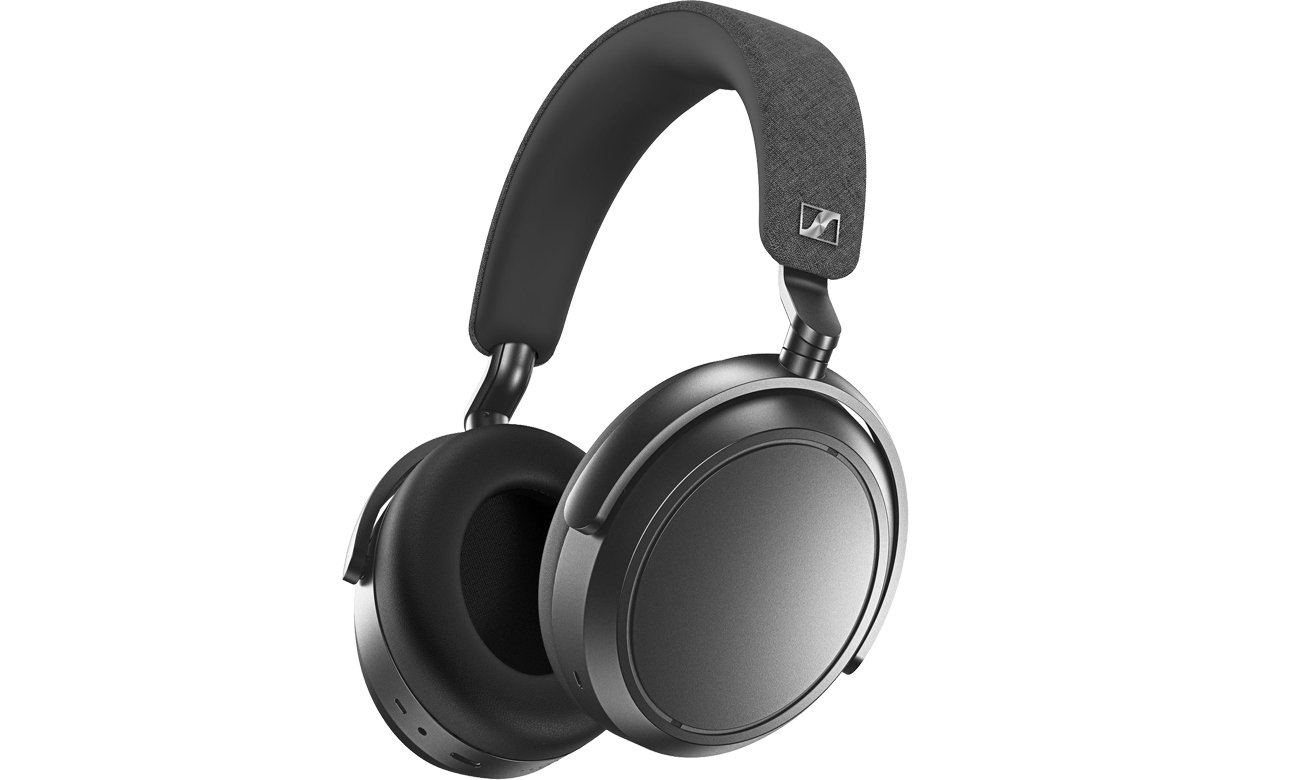Słuchawki Sennheiser MOMENTUM 4 Wireless Grafitowe - Widok od przodu pod kątem