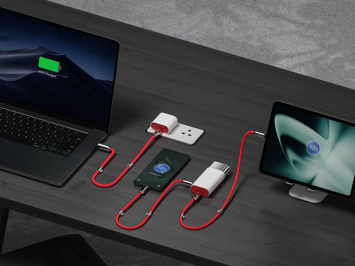 Sharge Pouch 3-in-1 Power Bank＆GaN Charger