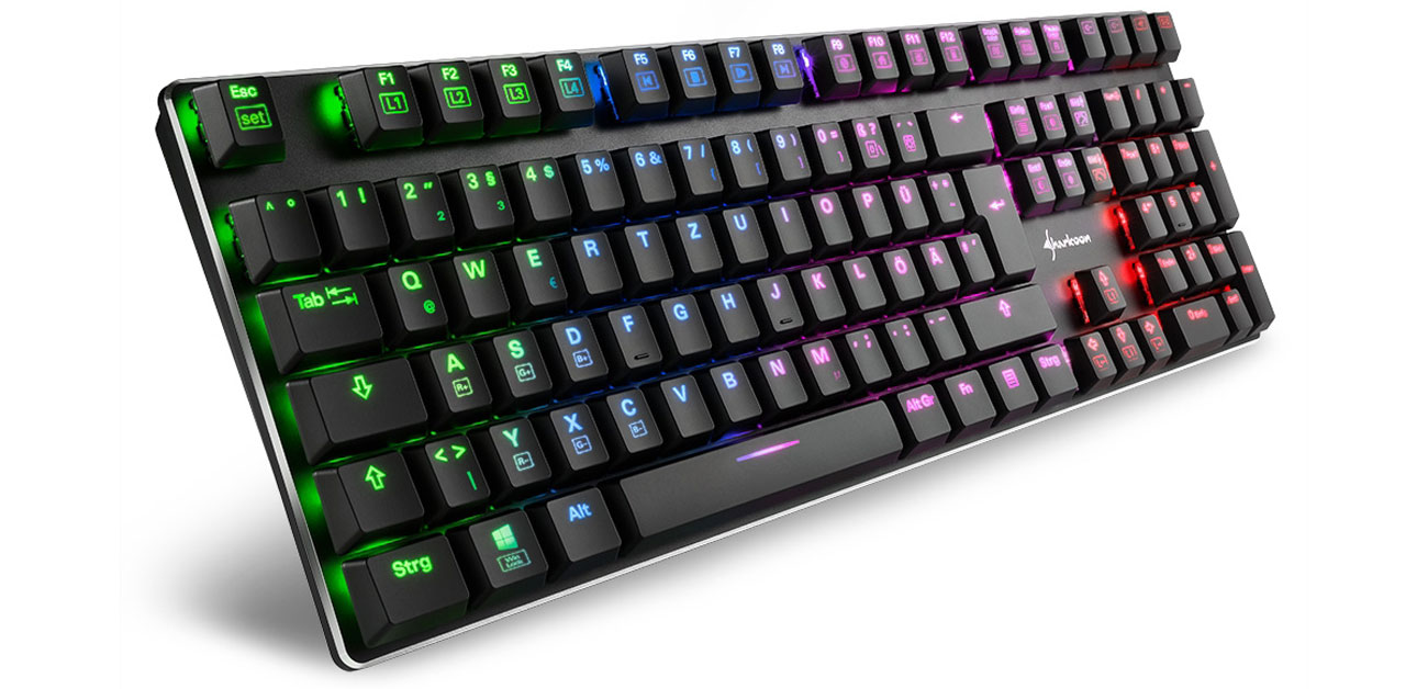 Sharkoon Purewriter RGB Red