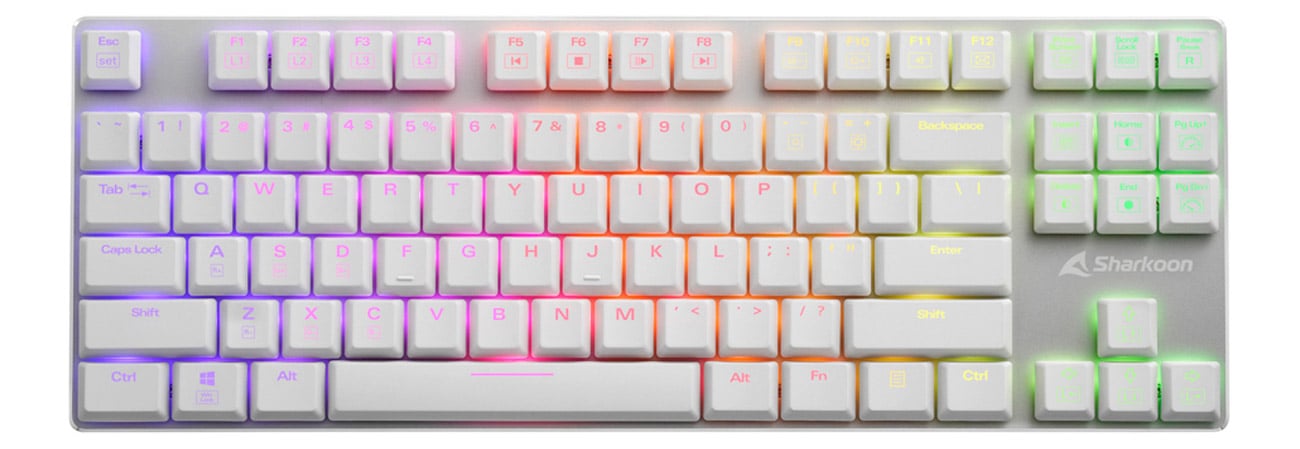 Sharkoon PureWriter TKL widok z góry