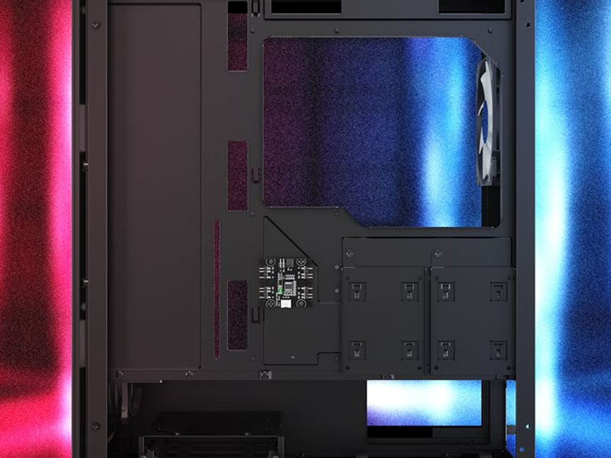 Sharkoon VK3 RGB okablowanie