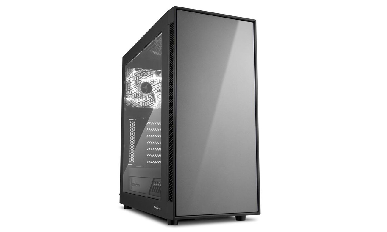Obudowa Sharkoon AM5 Window Titanium
