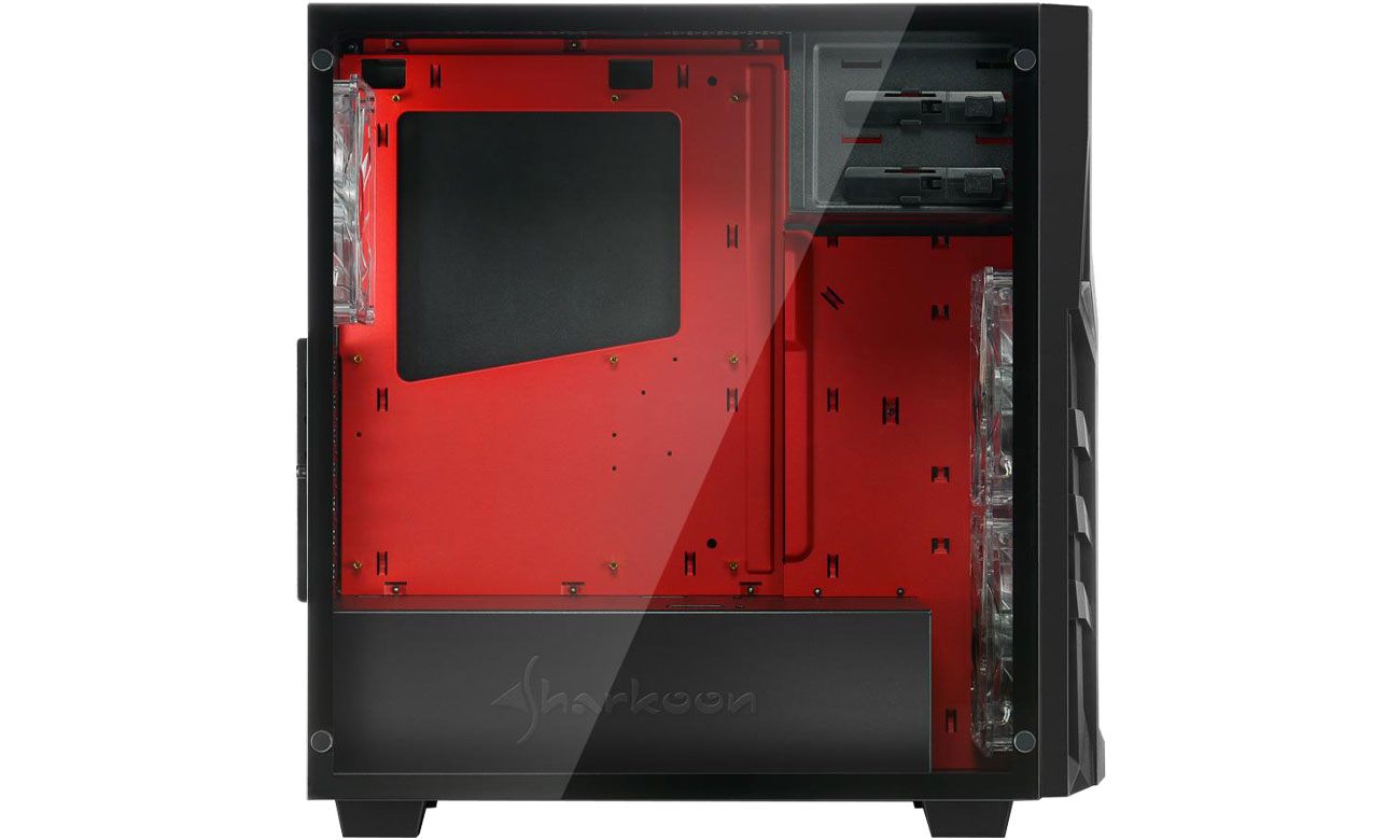 Sharkoon DG7000-G Red - Obudowy do komputera - Sklep
