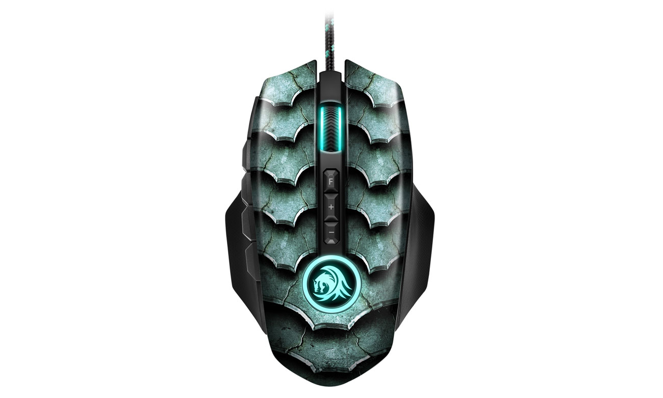 Mysz dla graczy Sharkoon Drakonia II Green