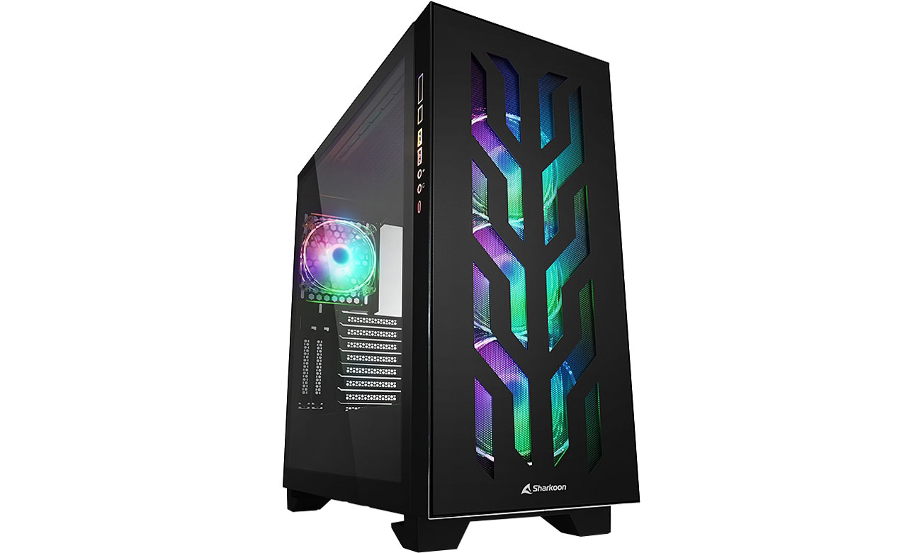 Obudowa do komputera Sharkoon Elite Shark CA300T Czarna 4044951030149