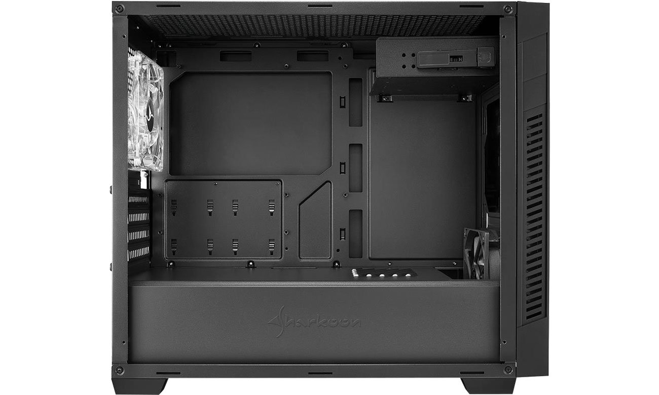 Sharkoon S1000 Window Wnętrze