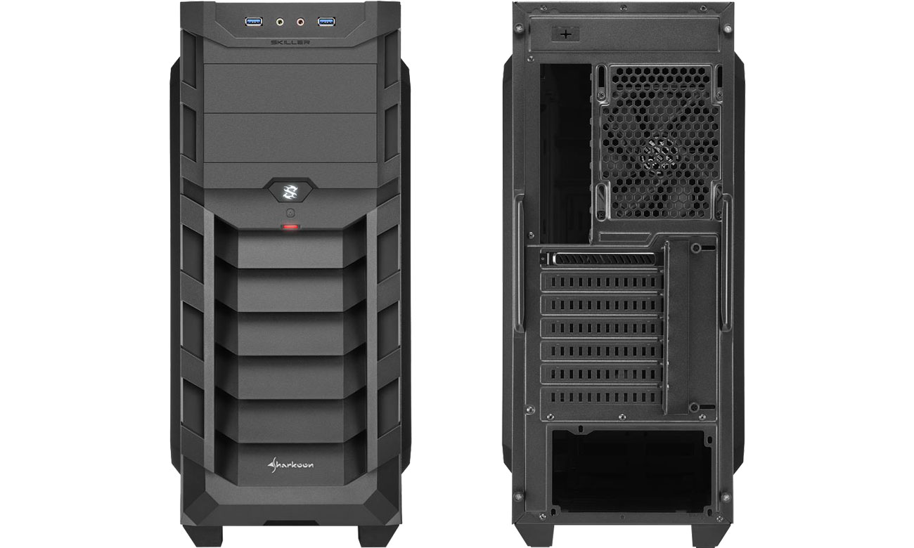 Sharkoon SGC1 Black Chłodzenie