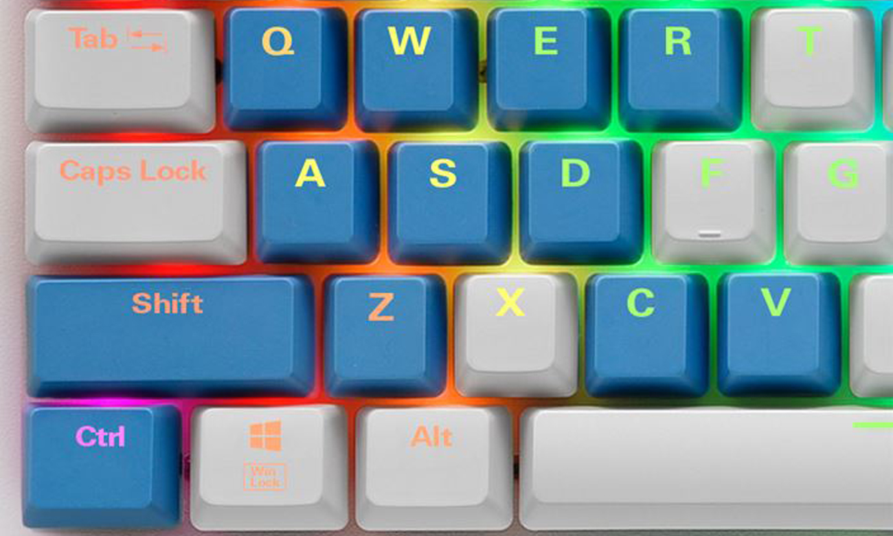 Sharkoon Skiller SGK3 White nasadki klawiszy z PBT