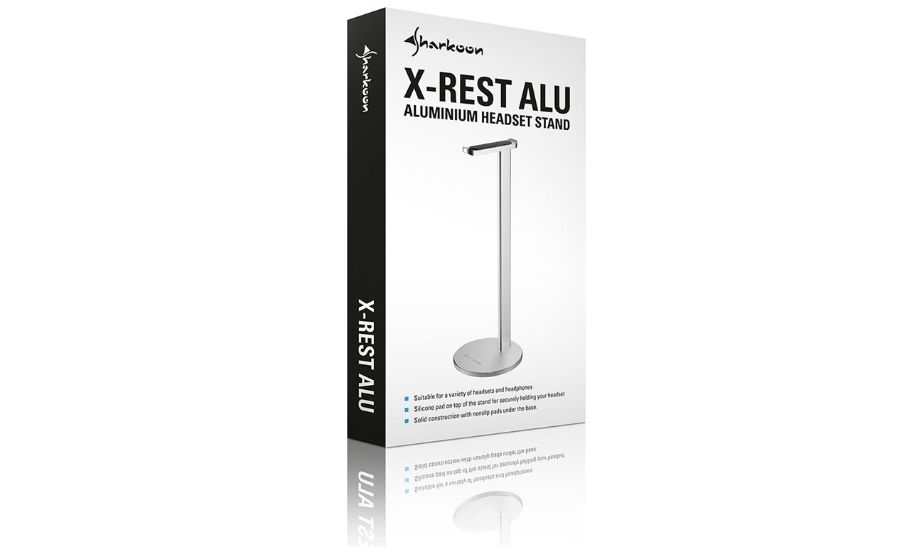 Stojak na słuchawki Sharkoon X-Rest ALU