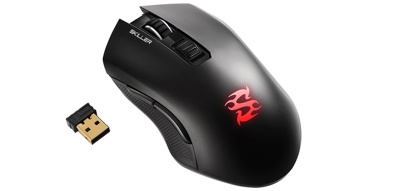 Mysz dla graczy Sharkoon Skiller SGM3 Black
