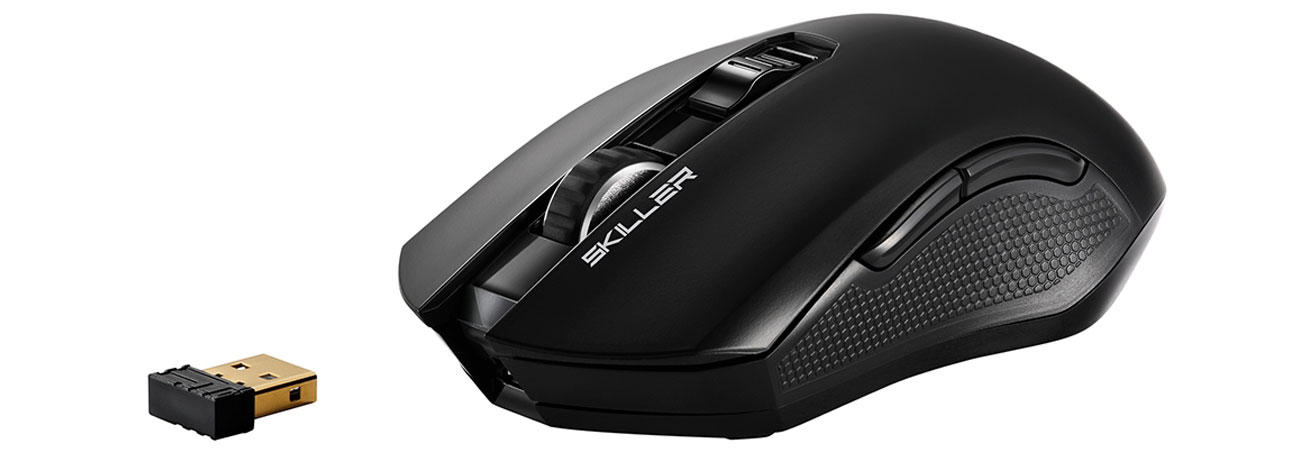 Mysz dla graczy Sharkoon Skiller SGM3 Black