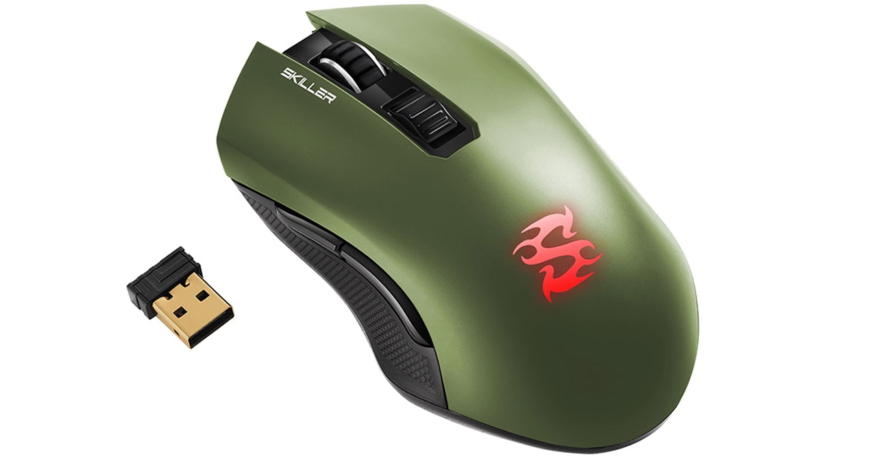 Mysz dla graczy Sharkoon Skiller SGM3 Green