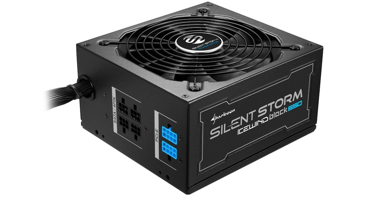 Sharkoon SilentStorm Icewind Black 650W 4044951019960