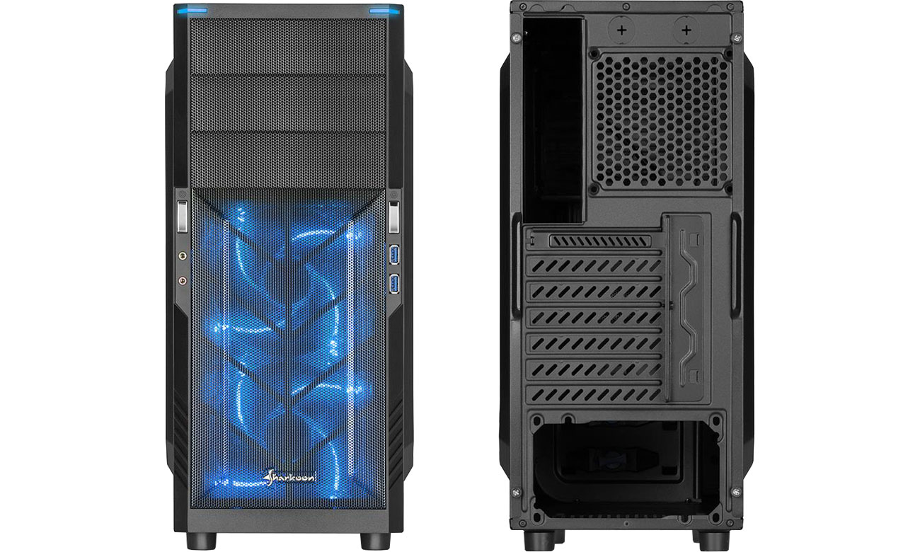 Sharkoon T3-W Blue Chłodzenie