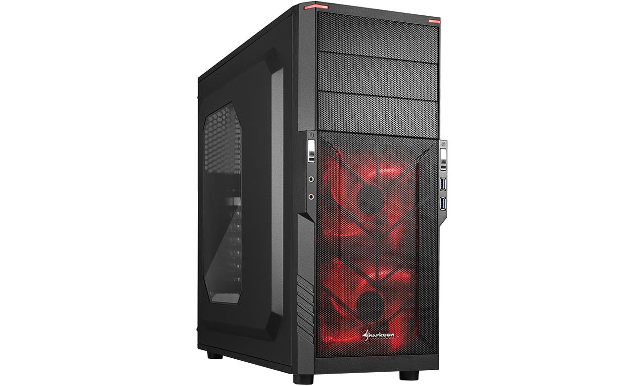 Obudowa do komputera Sharkoon T3-W Red 4044951017546