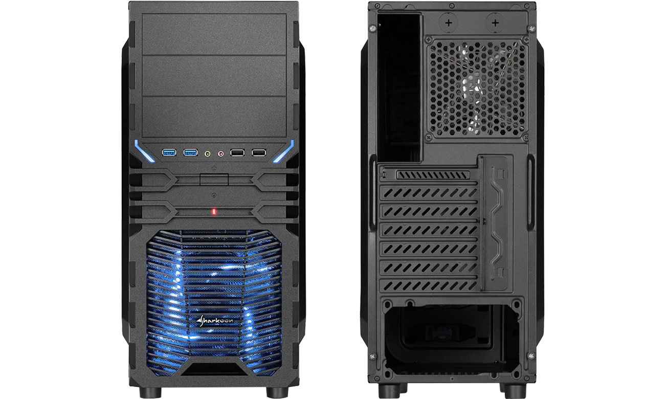 Sharkoon VG4-W Blue Chłodzenie