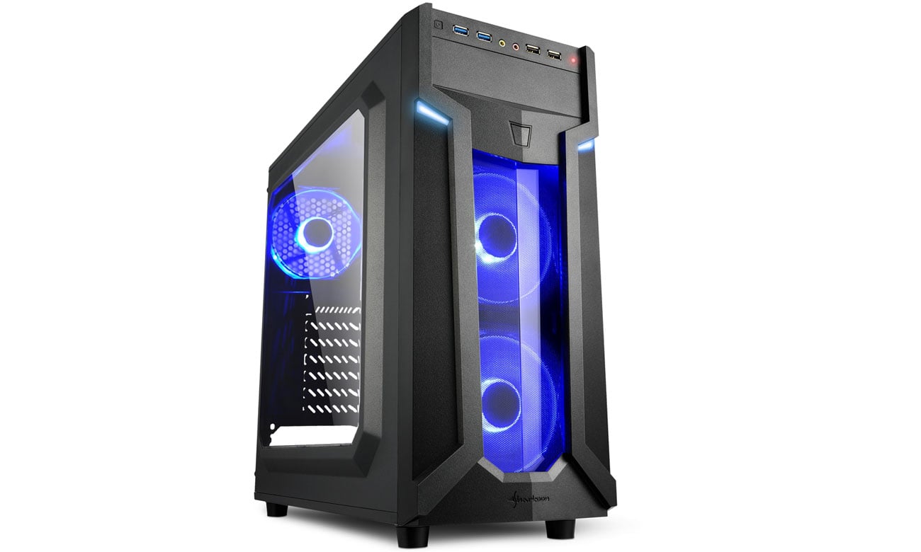 Obudowa do komputera Sharkoon VG6-W Blue