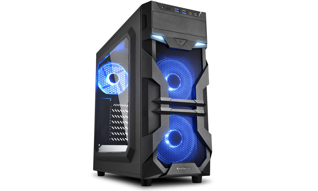 Obudowa do komputera Sharkoon VG7-W Blue