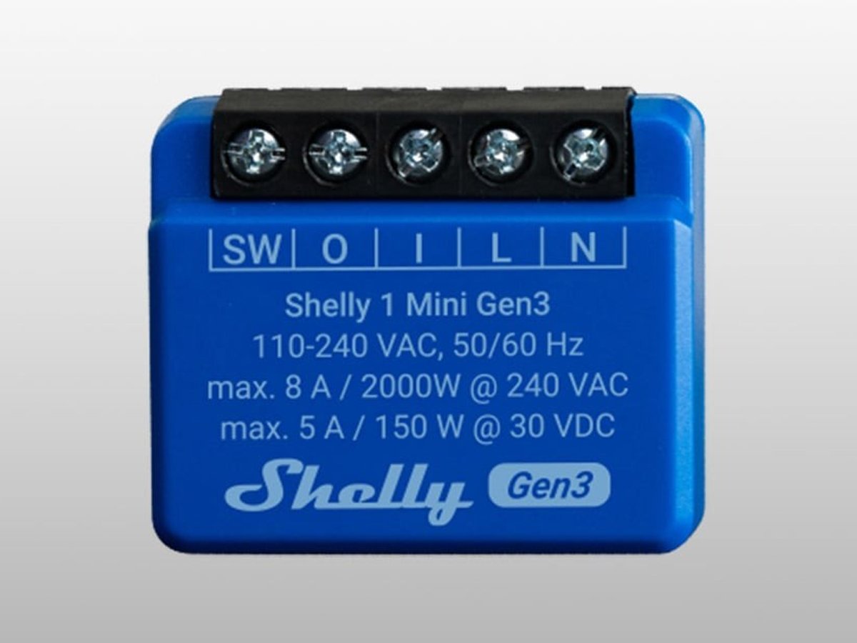Shelly 1 Mini Gen3