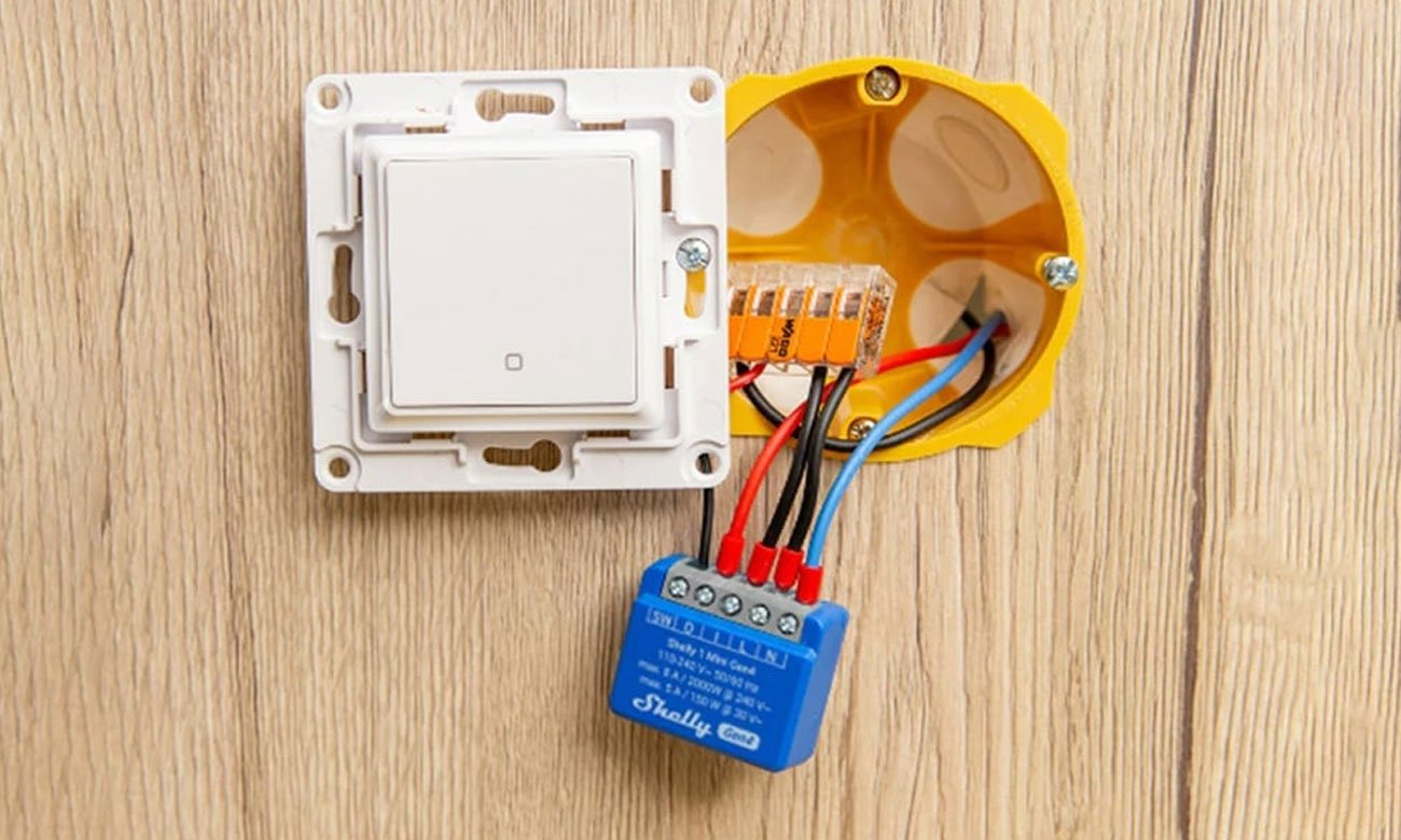 Shelly Sterownik 1 Mini Gen4 Zigbee/Matter