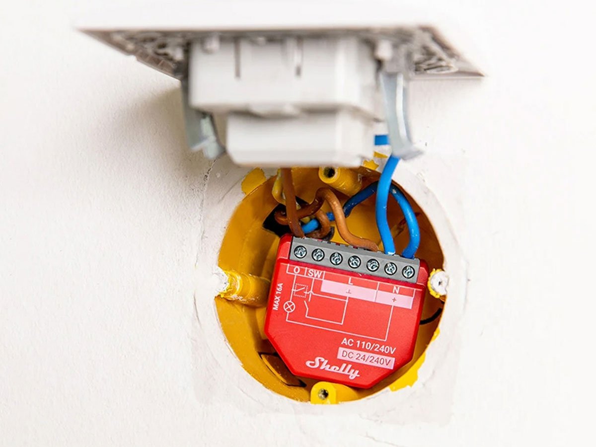 Shelly Sterownik 1 PM Gen4 Zigbee/Matter w puszce