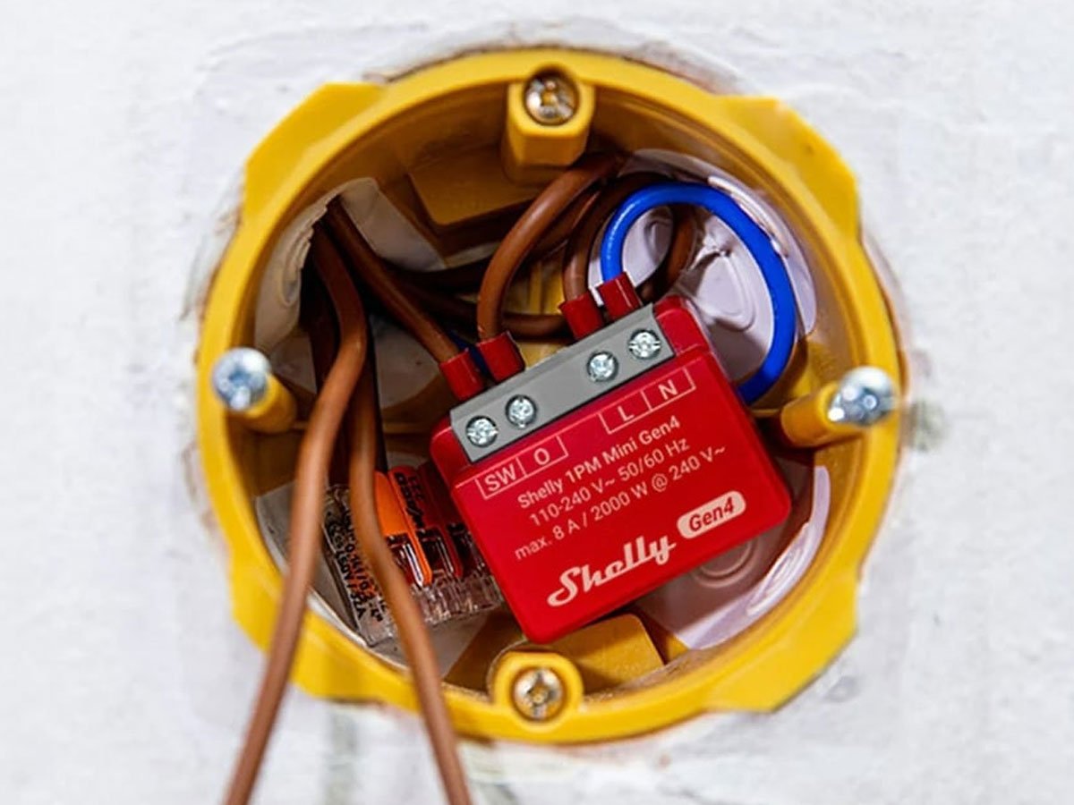 Shelly Sterownik 1PM Mini Gen4 Zigbee/Matter