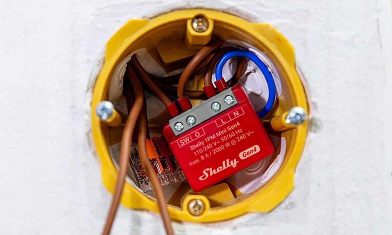 Shelly Sterownik 1PM Mini Gen4 Zigbee/Matter