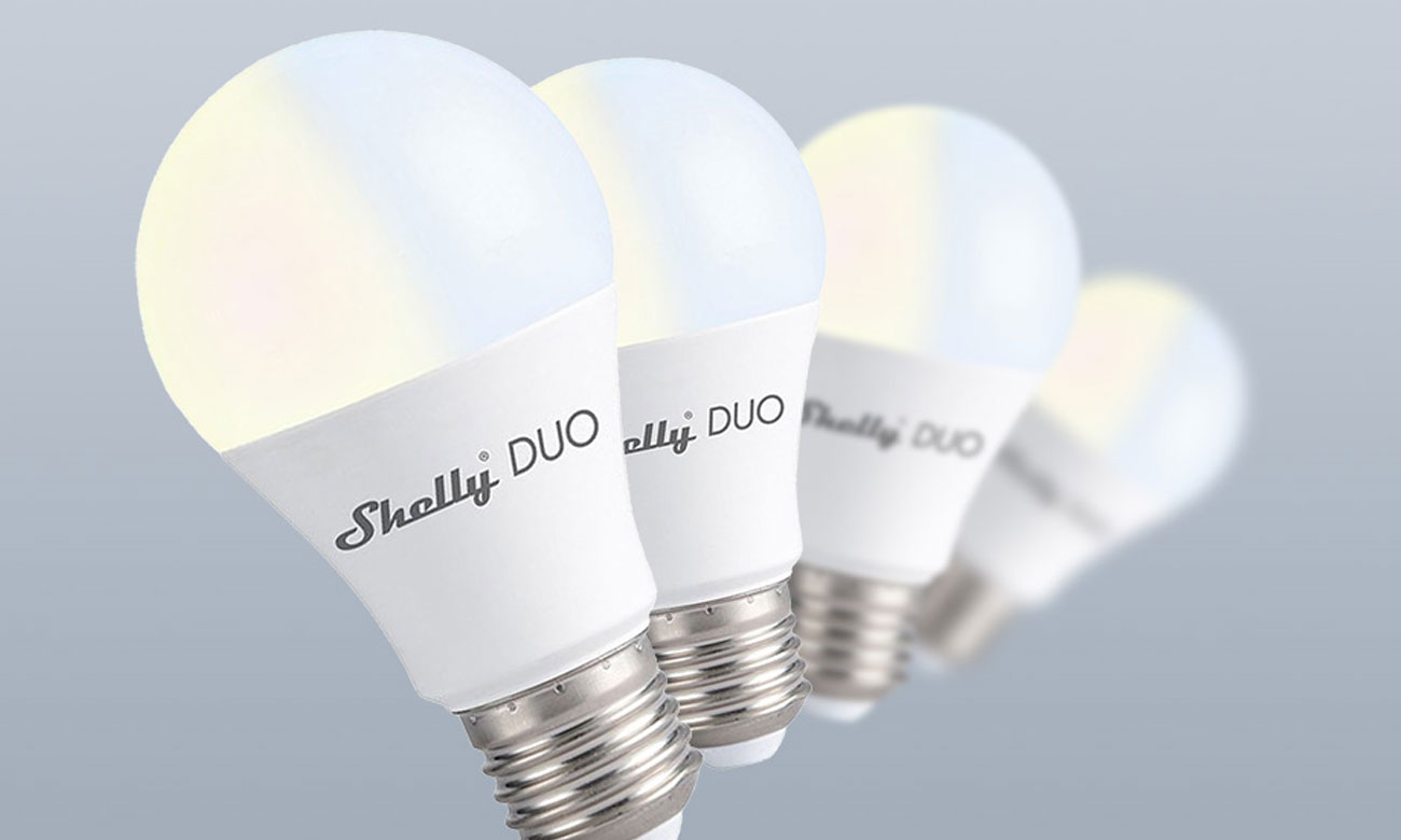 Shelly E27 Duo WW/CW