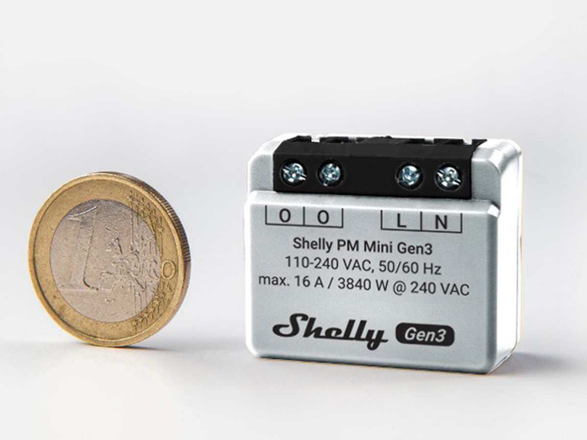 Sterownik Shelly 1 Mini Gen3 - Grafika lifestyle