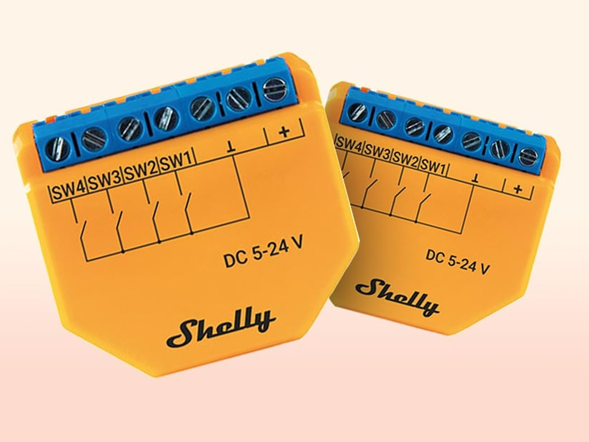 Shelly PLUS i4 DC konstrukcja
