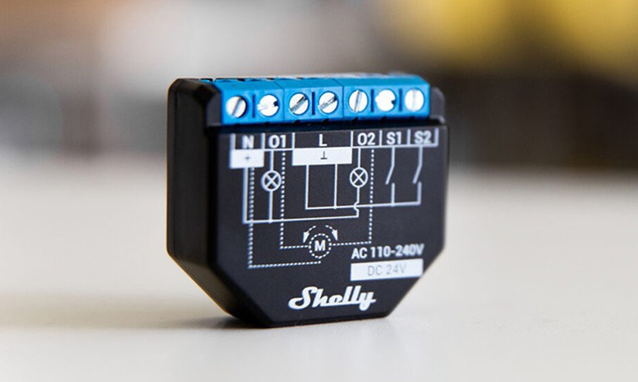 Sterownik Shelly Plus 2PM Wi-Fi 2 - Grafika lifestyle