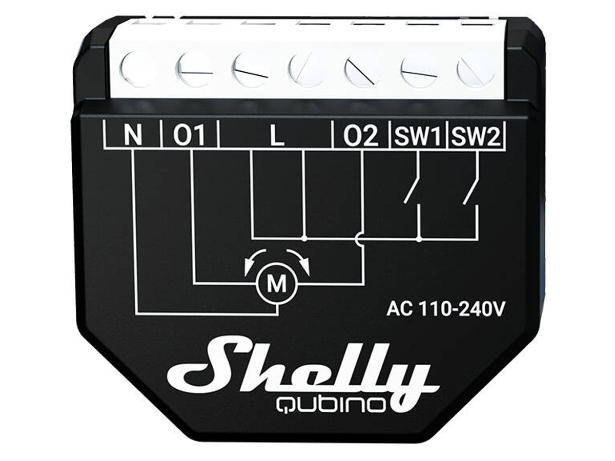 Sterownik Shelly Qubino Wave Shutter - Widok od przodu