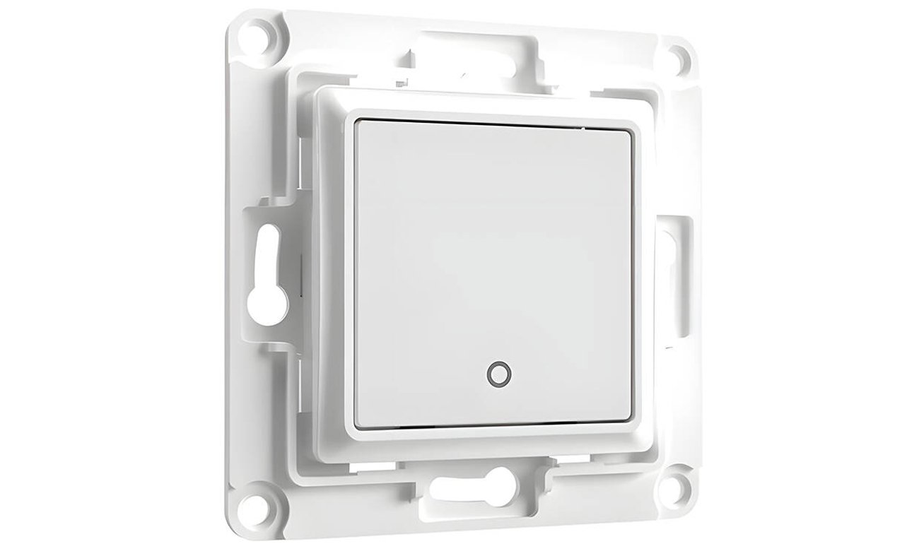 Włącznik ścienny Shelly Wall Switch 1 przycisk Biały - Grafika