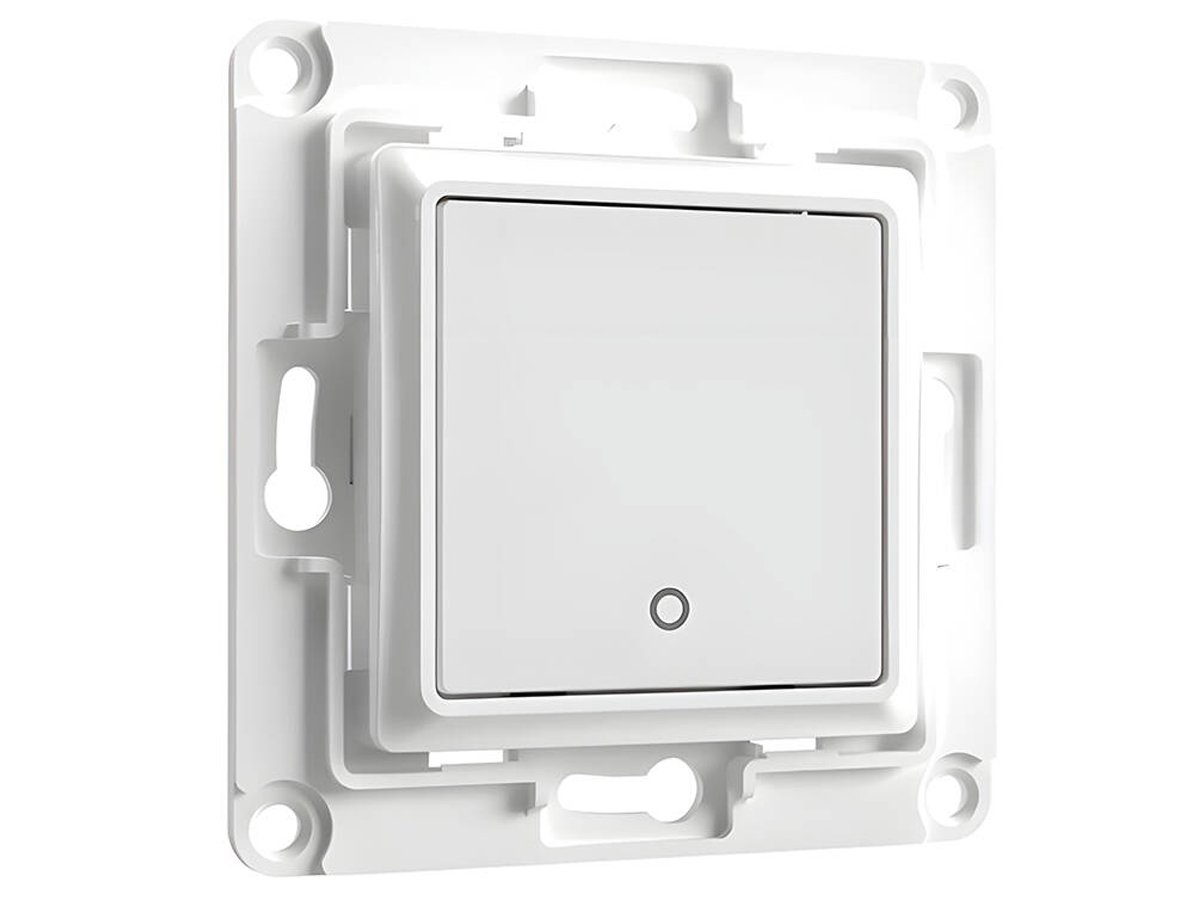 Włącznik ścienny Shelly Wall Switch 1 przycisk Biały - Grafika
