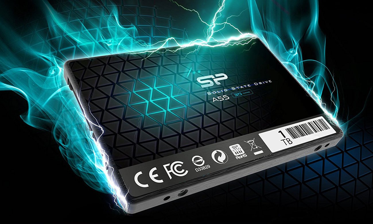 Silicon Power 1TB 2,5'' SATA SSD A55