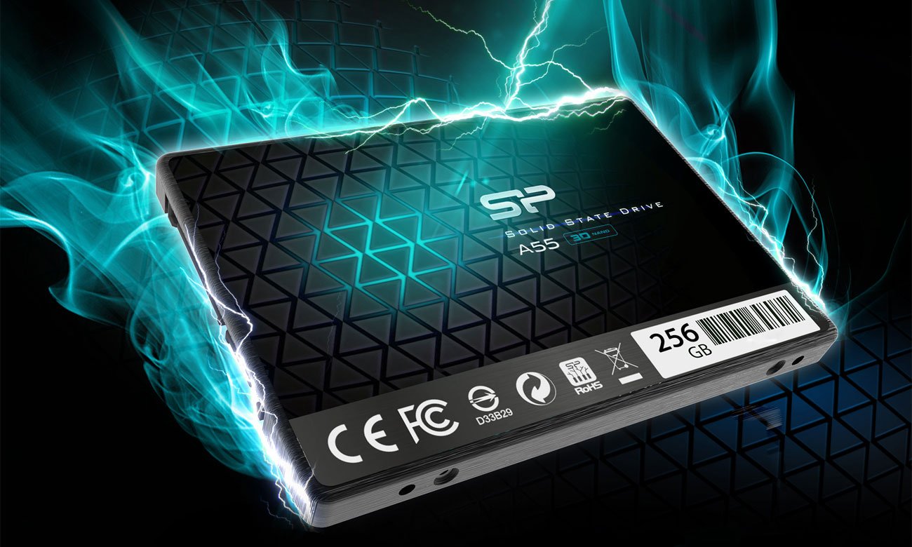 Dysk SSD Silicon Power 256GB 2,5'' SATA SSD A55