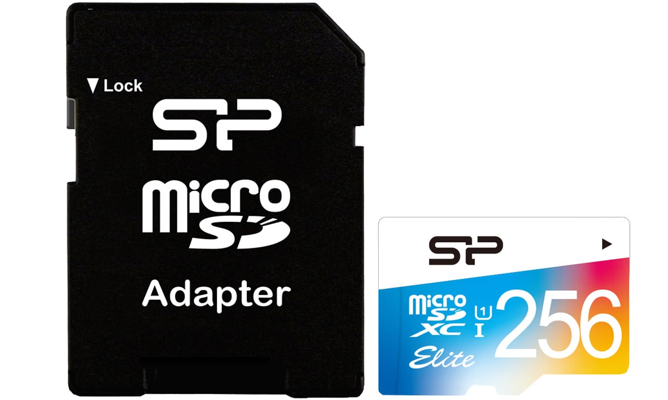 Karta pamięci Silicon Power Elite Colorful 256GB