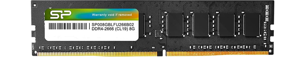 Pamięć RAM DDR4 Silicon Power 8GB 2666MHz CL19 SP008GBLFU266B02