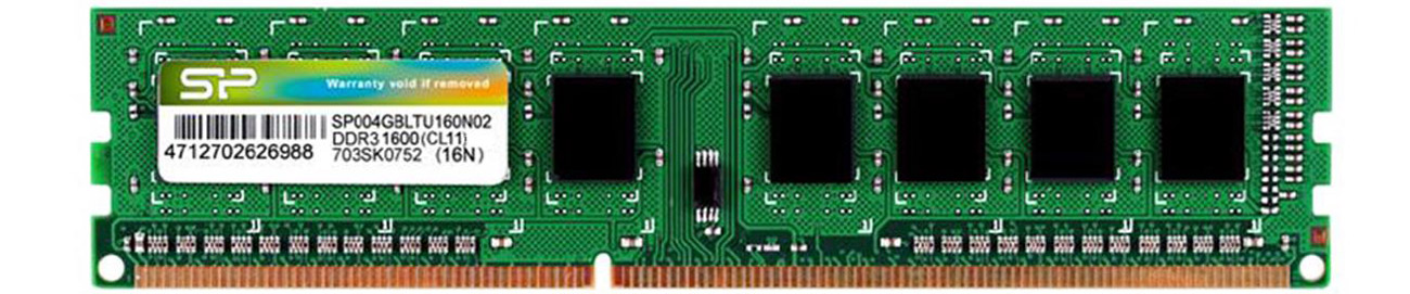Pamięć RAM DDR3 Silicon Power 8GB (1x8GB) 1600MHz CL11