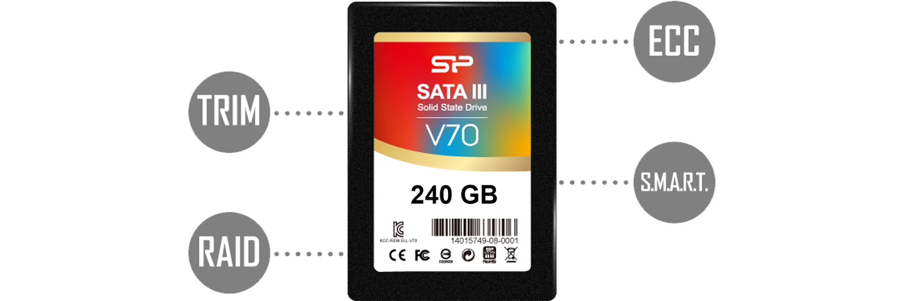 Dysk SSD Silicon Power VELOX V70 - technologie