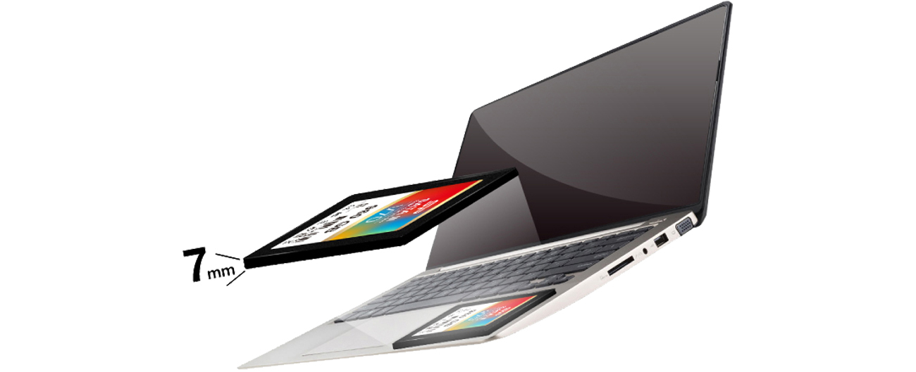 Dysk SSD Silicon Power VELOX V70 - smukłość