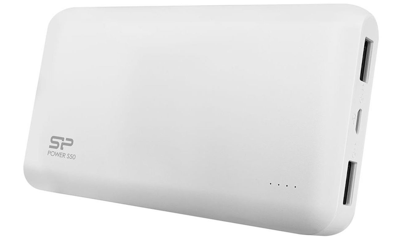 Power Bank Silicon Power 5000 mAh biały