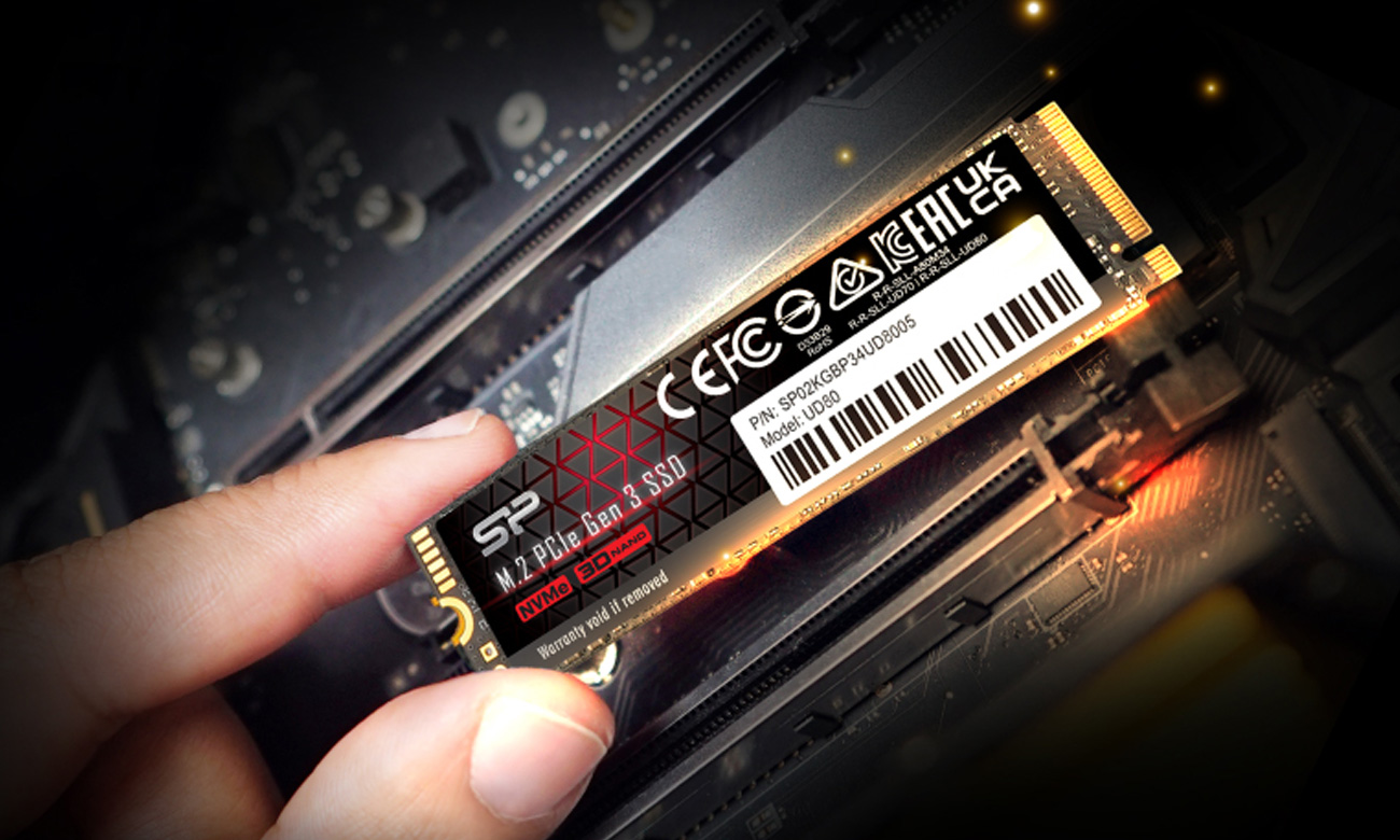 Dysk SSD M.2 Silicon Power UD80 - Niewielkie rozmiary dzięki formatowi M.2