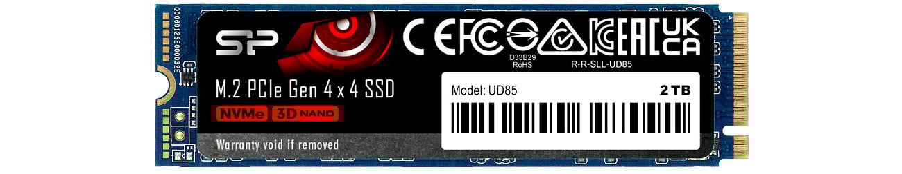 Silicon Power UD85 2 TB M.2 PCIe Gen4 NVMe
